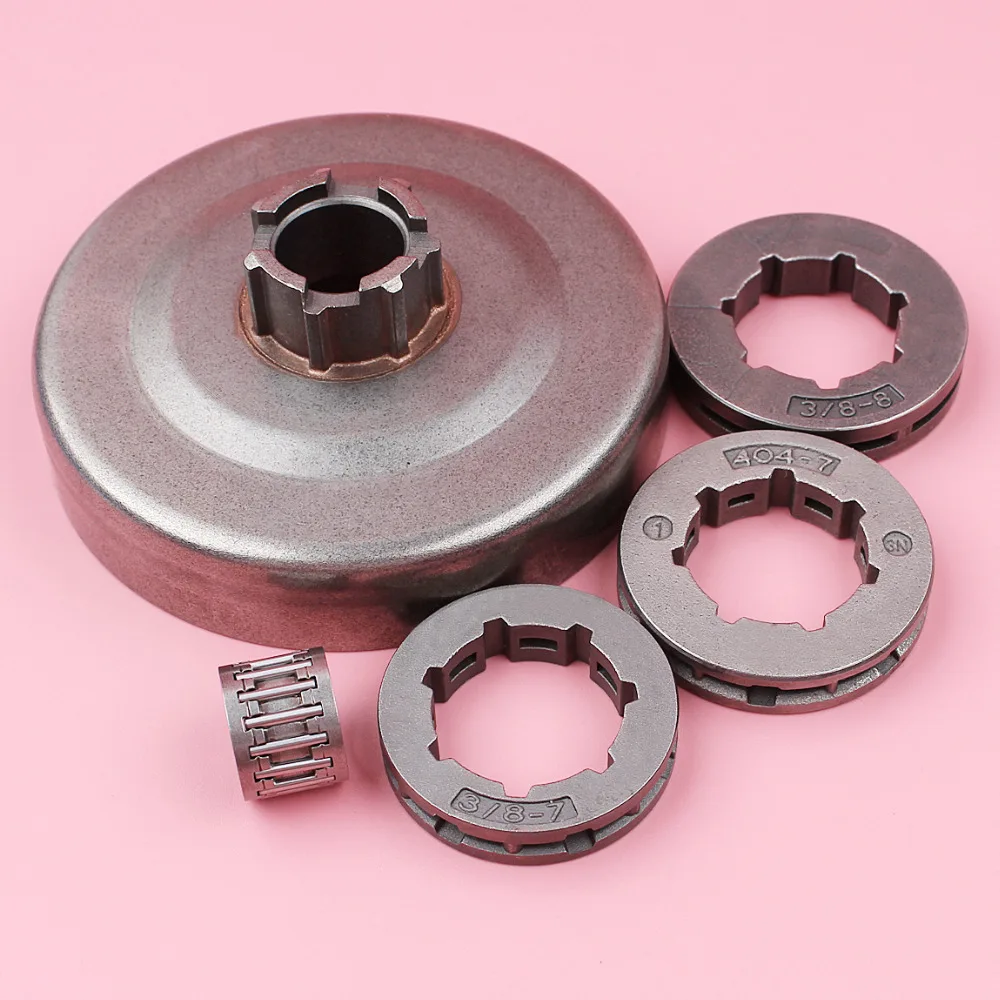 Adefol Kit cuscinetto ago pignone tamburo frizione per Husqvarna 61 66 268 272 XP Jonsered 625 670 champion SUOER II sega a catena