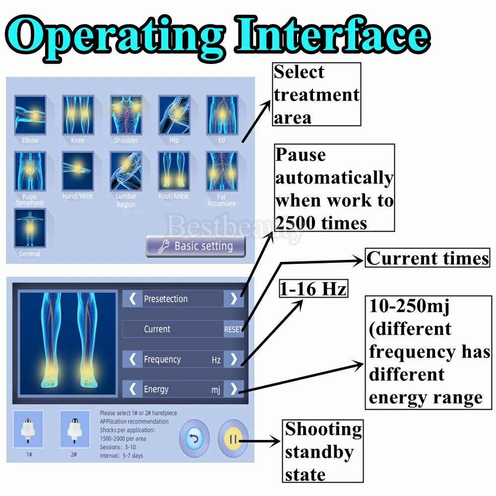 Shockwave Therapy Machine For Erectile Dysfunction Treatment And Sports Injury New Massager Shock Wave Instrument