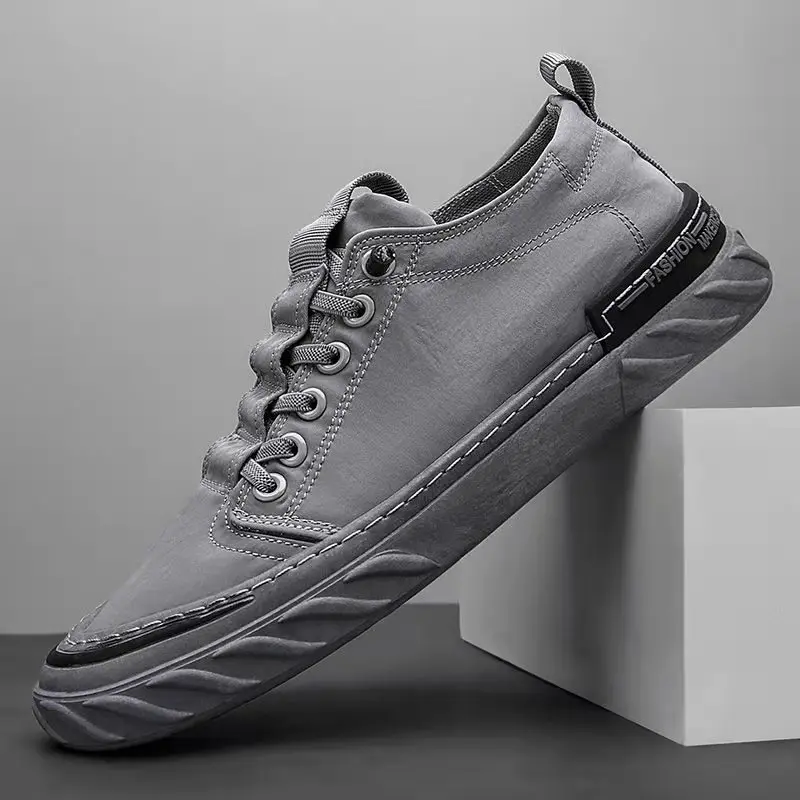 Zapatos informales de lona para hombre, mocasines transpirables, cómodos, para caminar al aire libre, clásicos, Sneakers78