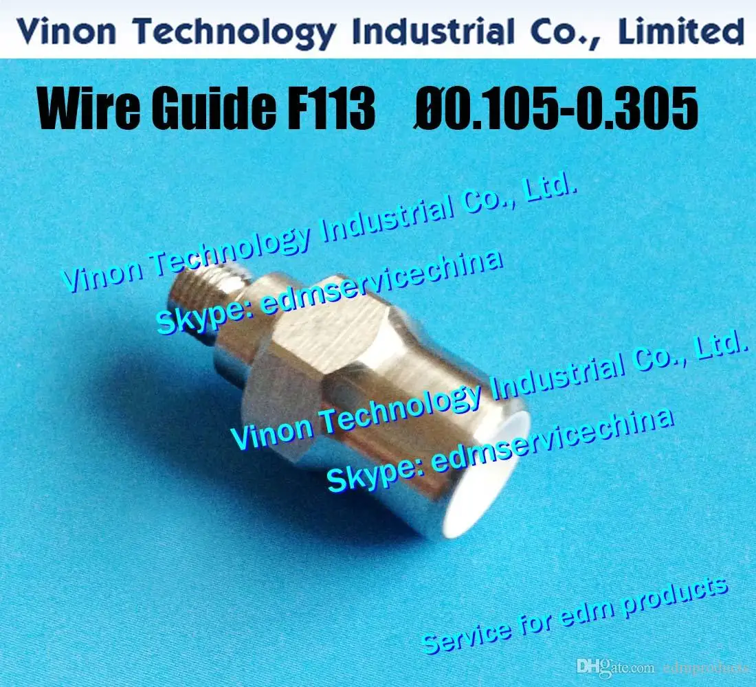 F113A 0.205/0.255/0.305 mm Diamond Wire Guide (Lower) for A290-8081-X715/X716/X717 (Fanuc A/B/C/iA/iB Series)
