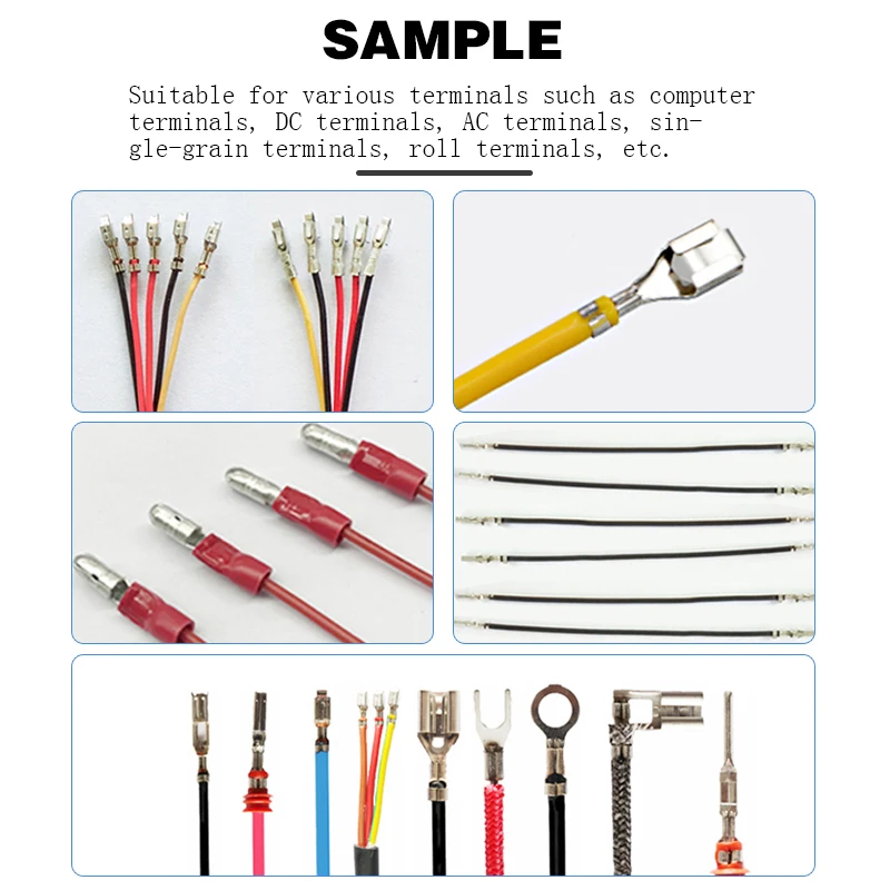 OTP Terminal Crimping Applicator Cable Crimper Mould Wire Crimp Tool For XH2.54/1.25/SM/3.96/5557/PH2.0/6.3