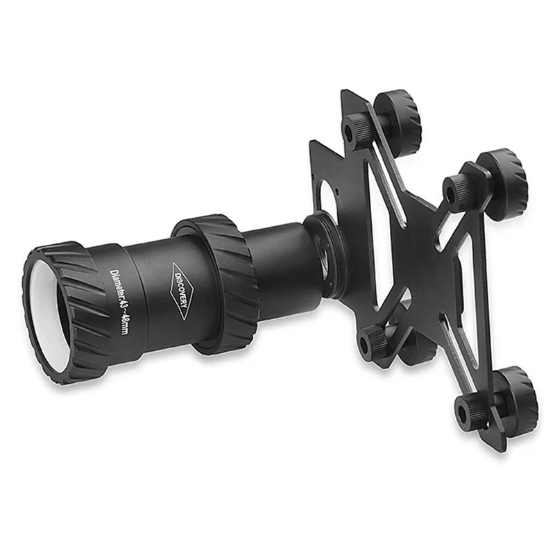 Discovery Phone Adapter Riflescope Universal  38-48MM Tube Hunting Taking Video Images with central camera is not applicable