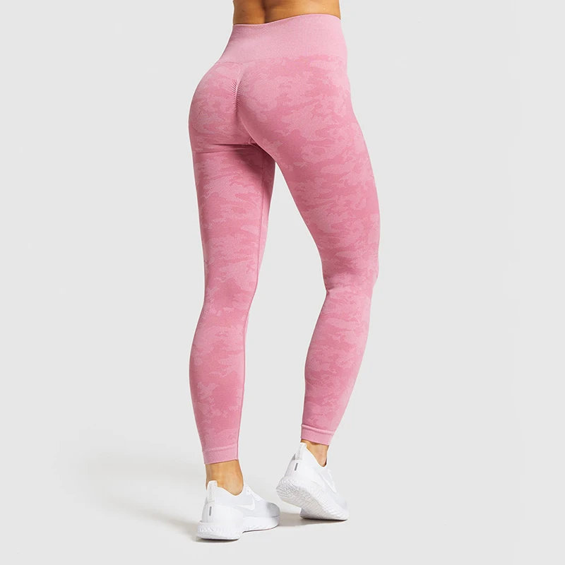 

Camouflage Seamless Yoga Pants Women Leggings Hips Lifting Sport Fitness Running Leggins Energy Slim Girl Sweatpants Tights