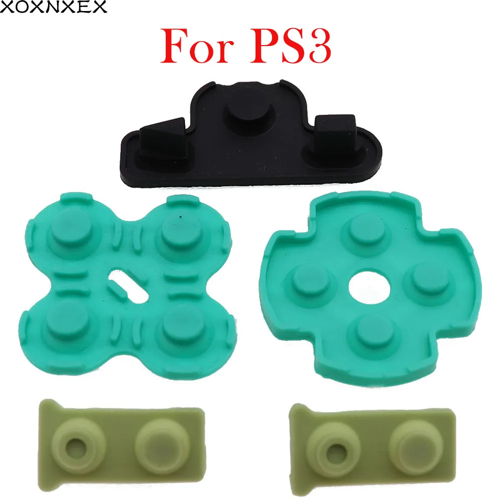 

[5SET/ LOT] For Sony PS3 Controller PS3 Repair Part Silicone conductive Rubber Pad replacement