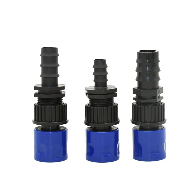 1/2 3/4 faucet hose barb connector DN10 DN15 DN20 garden tap hose connector 16mm 20mm 25mm adapter 1pcs