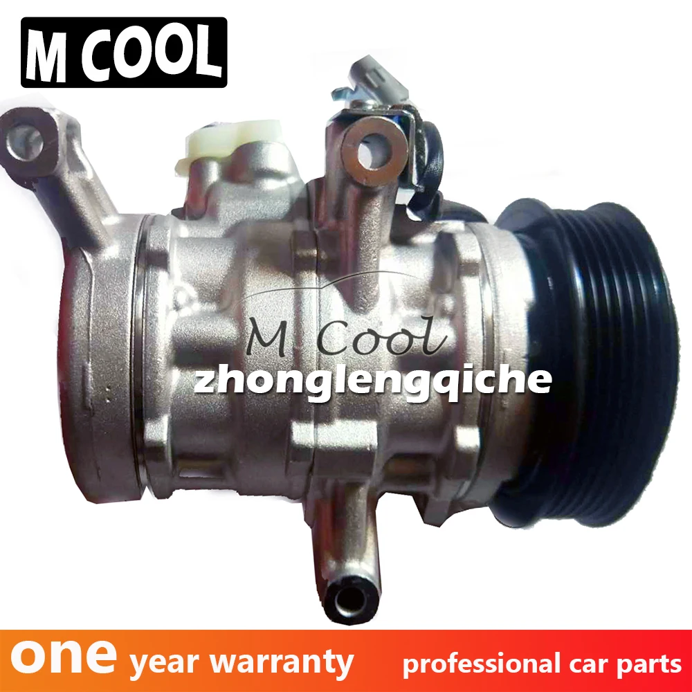 

New Air Conditioning Compressor For Toyota Etios AC Compressor 2016- BC447140-0830 447140-0830 4471400830 120MM