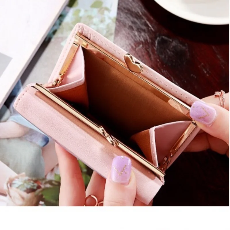 Fashionable Cute Mini Card Holder Coin Cartoon Fruit Purse Female for Student New Candy Color Wallet