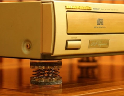 4pcs Audiophile shock Spikes ฤดูใบไม้ผลิ Damping Pad เสียงไฮไฟขาตั้งฟุตลําโพง SPIKE เสียง CD เครื่องขยายเสียงเท้า Pad