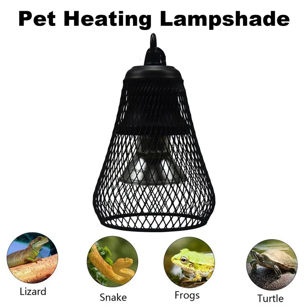 NEW Reptile Lamp Set Lighting E27 110V/220V UVB Reptile Heating Lamp Stand Pet Light Bulb Holder Lampshade Emitter Lamp Holder