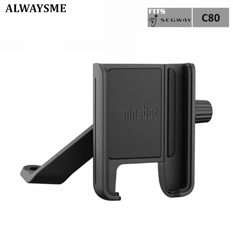 ALWAYSME Cell Phone Holder For Segway Ninebot Electric eMoped Scooter C Series C80