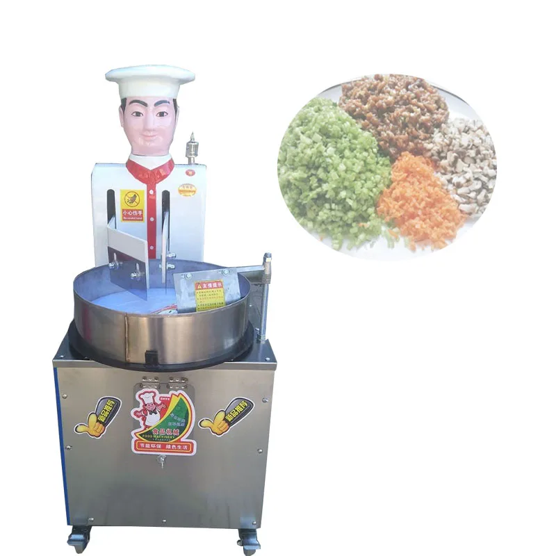 

New imitation manual robot cutting vegetable stuffing machine meat cutting machine stuffing machine