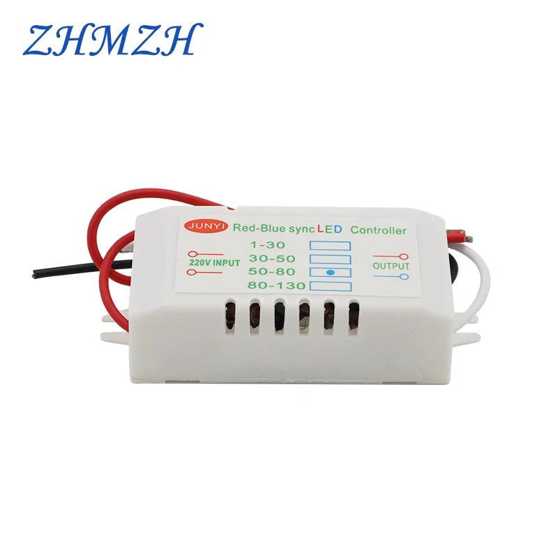 

Red-Blue Synchronous Double Controller LED Dedicated Electronic Transformer Power Supply Driver For Straw Hat Light