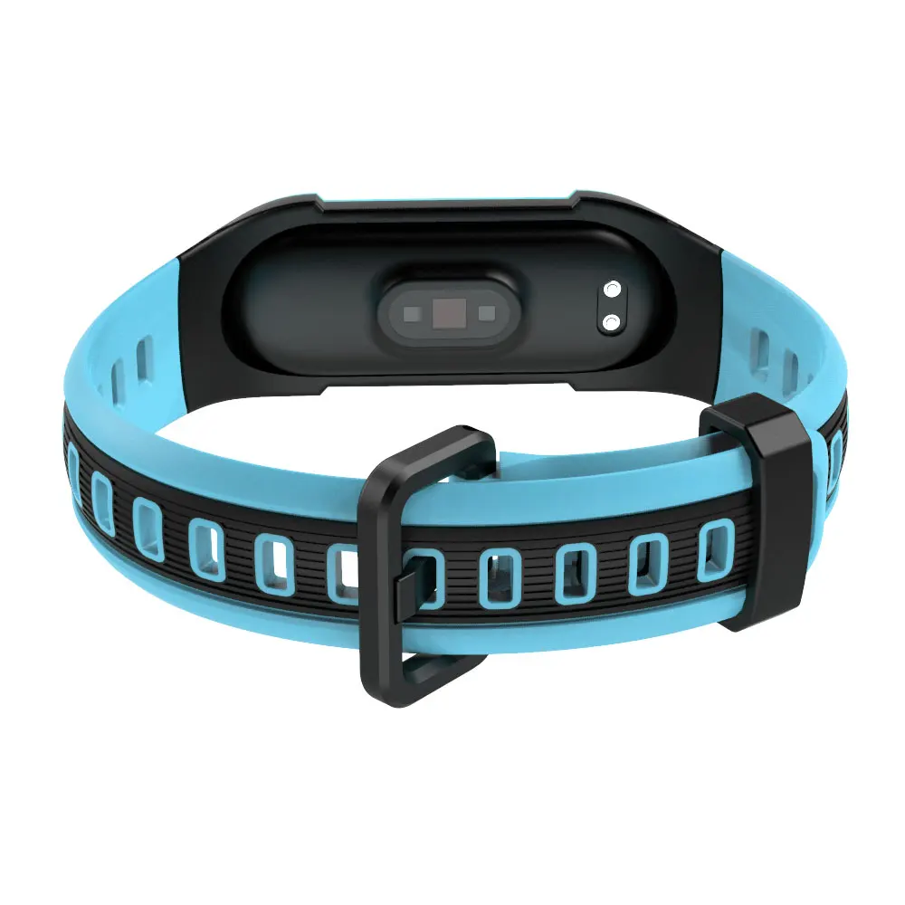 Per Xiaomi Mi Band 7 6 5 4 3 8 bracciale con cinturino per cinturino Mi Band 6 cinturino in Silicone Miband 5 Correa cinturino per orologio Amazfit Band 5 cinturino