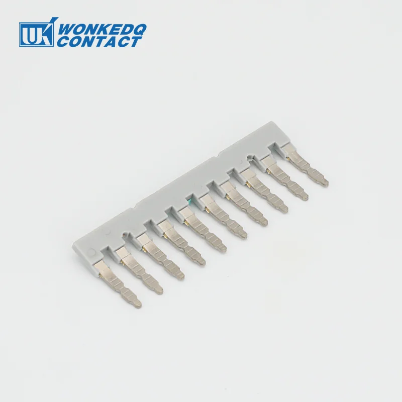 1Pc EB10-6 Jumpers For UK-2.5B/5N UKK/UKKB-5 UDK4 DIKD1.5 Connector EB 10-6 DIN Rail Terminal Block Accessories Insertion Bridge