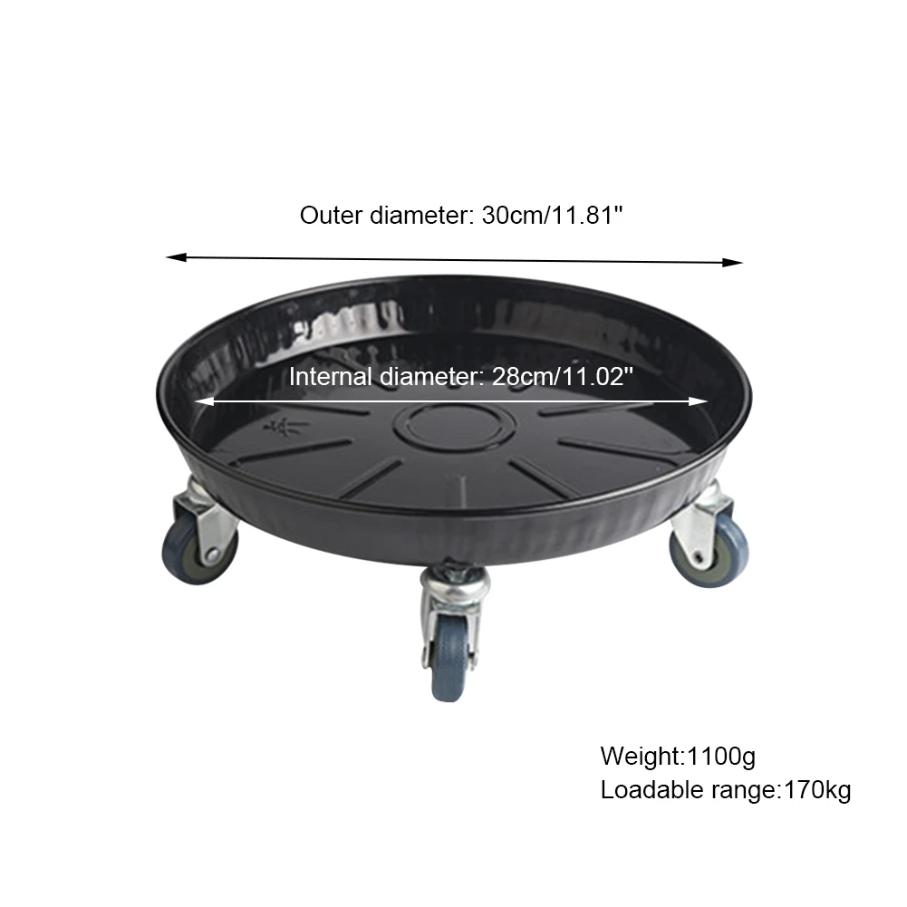 Doniczka na kwiaty taca z kółkami ciężki sadzarka kwiaty Pot Mover wózek podstawka na talerze uchwyt metalowy kwiat Pot Mover narzędzie ogrodowe