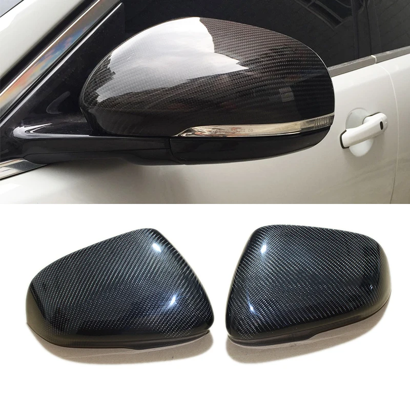 

For Jaguar XE XKR XF XK Rear View Dry Carbon Cover Car Mirror Cover 2011 2012 2013 2014 2015 2016 2017 2018 2019