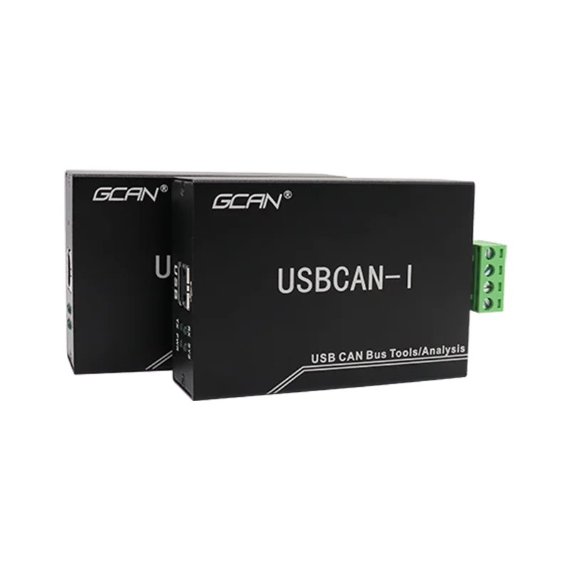 GCAN Usbcan Pro Analyzer Plug-And-Play Shell Aluminum Alloy Transmission Speed Up To 8000 Frames / S Can Bus With Interface Card