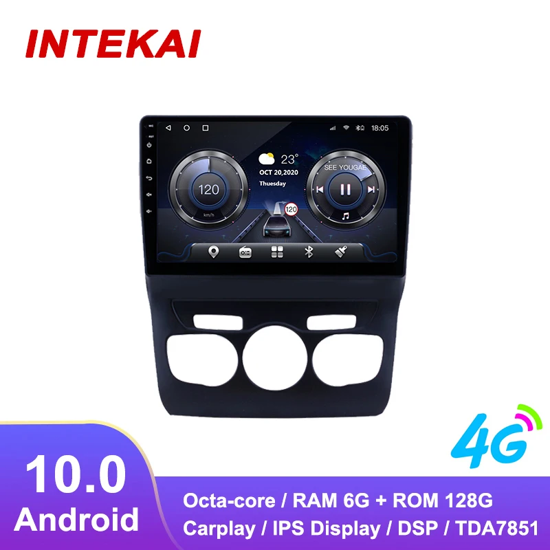 

10" Android 10.0 Car Radio GPS Navigation Autoradio Multimedia Video Player for Citroen C4 C4L DS4 2013 2016 Head Unit Stereo