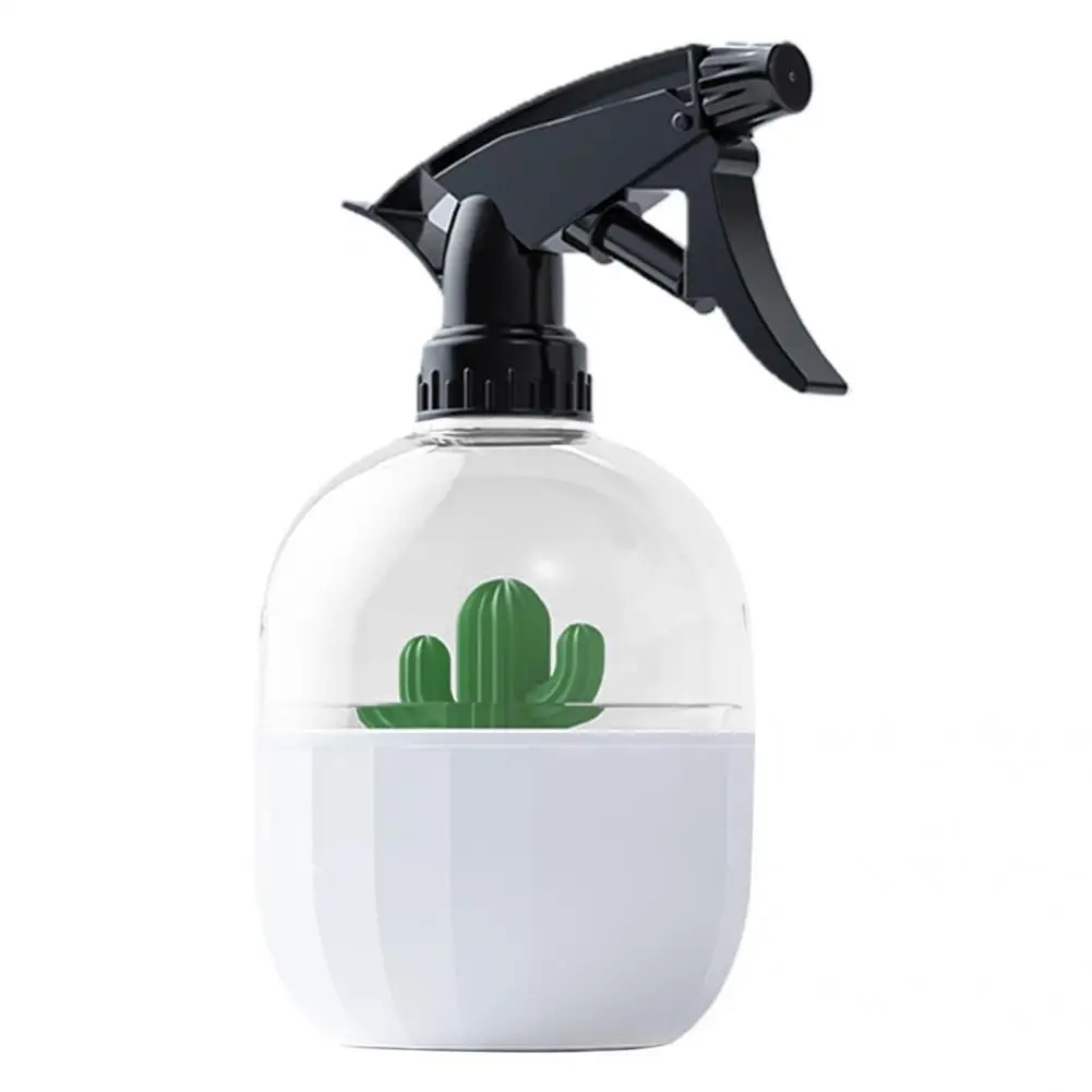 Built-in Cactus Adornment Plastic Handheld Garden Plant Sprayer for Kitchen