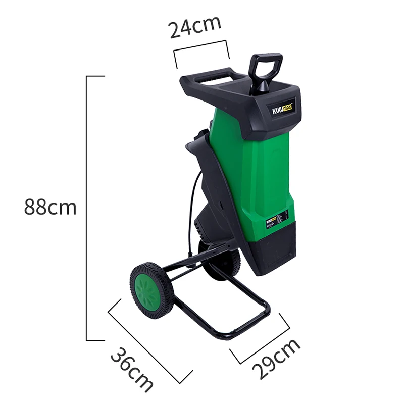 High-power Garden Shredder HT6533 Wood Branch Shredder Leaf Shredder Small Household Electric Shredder
