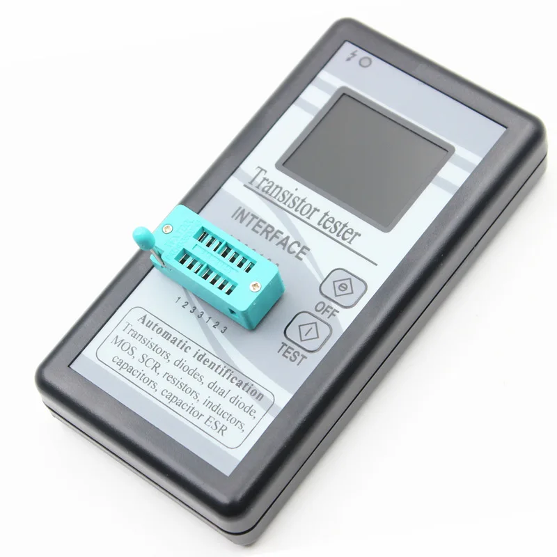 Schermo a colori Display grafico M328 Transistor Tester resistenza misuratore di induttanza misuratore di capacità misuratore ESR