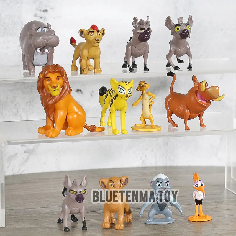 Classic Cartoon The Lion King Simba PVC Figures Bunga Beshte Fuli Ono Figurines Doll Kids Toys for Children Boys