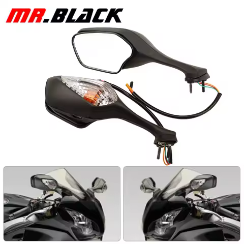 Motorcycle Rear View Rearview Side Mirrors Signal LED Light For HONDA CBR1000RR CBR 1000RR 1000 RR 2008 2009 2010 2011 2012