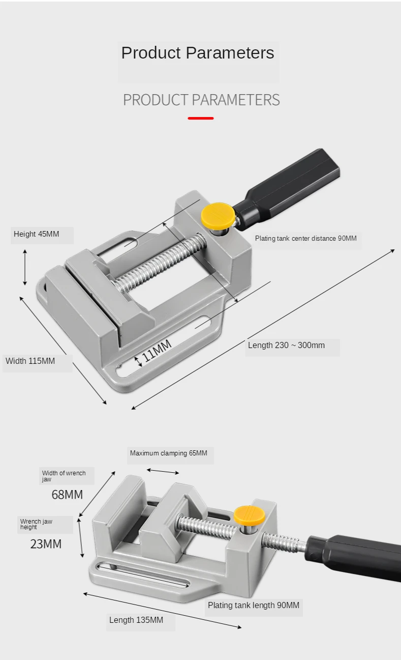多機能ドリルプレスバイス,ドリルプレススタンド,電動工具部品,ミニバイスフラットプライヤー,ミニベンチクランプ,修理工具