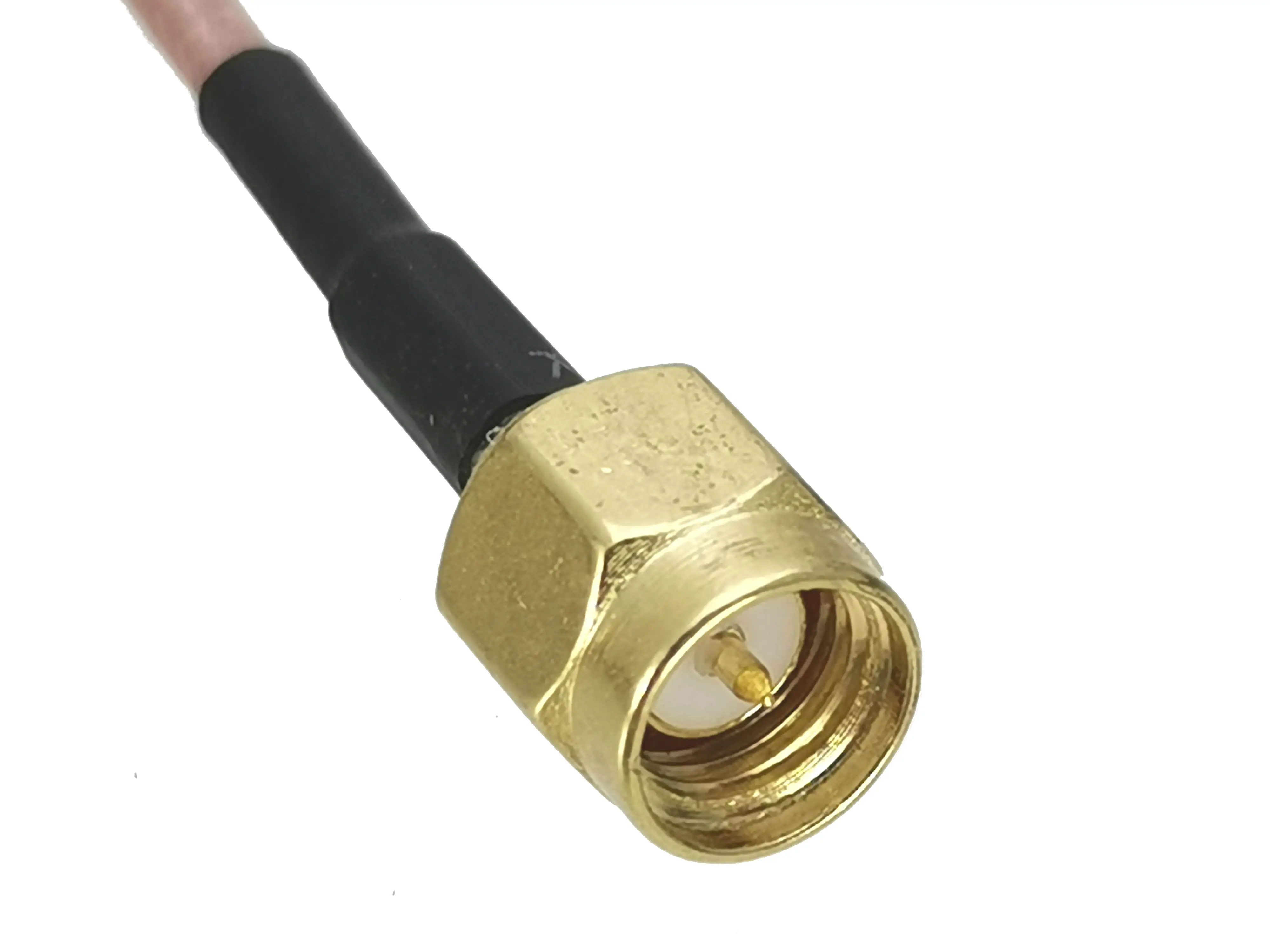 1Pcs RG316 SMA Male Plug to BNC Male plug Connector Crimp RF Coaxial Jumper Pigtail Cable Terminal For Radio Antenna 4inch~20M