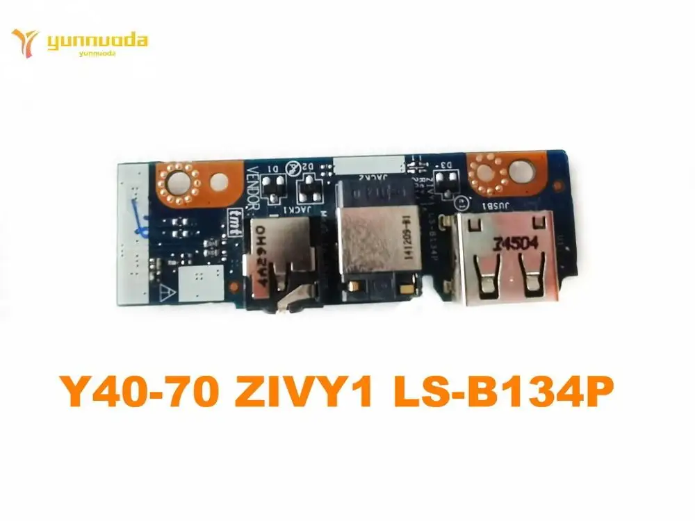 Original for Lenovo Y40-70 USB board Audio board Y40-70 ZIVY1 LS-B134P tested good free shipping