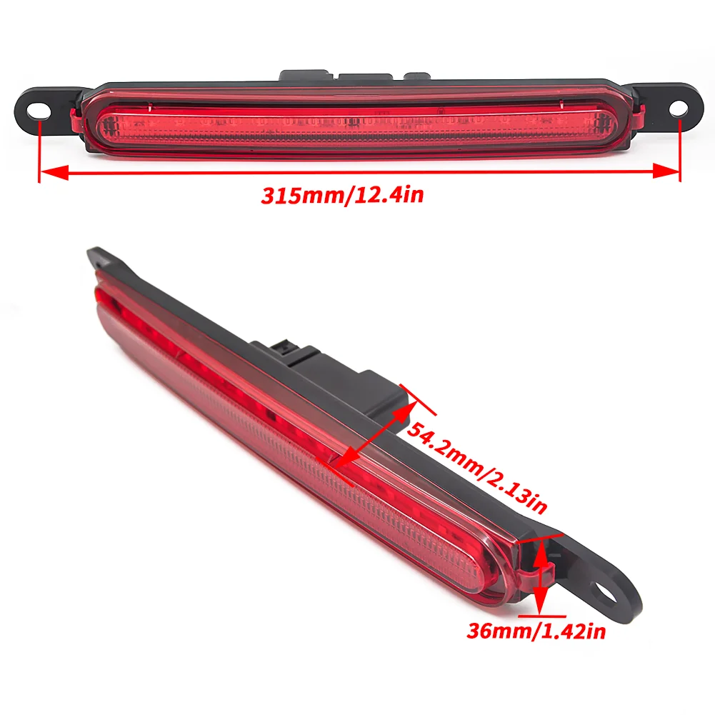 

LED High Mount Third Brake Light For Mitsubishi Lancer EVO 2008-2010 Brake Bumper Light Rear Brake Light Stop Lamp Rubber ring