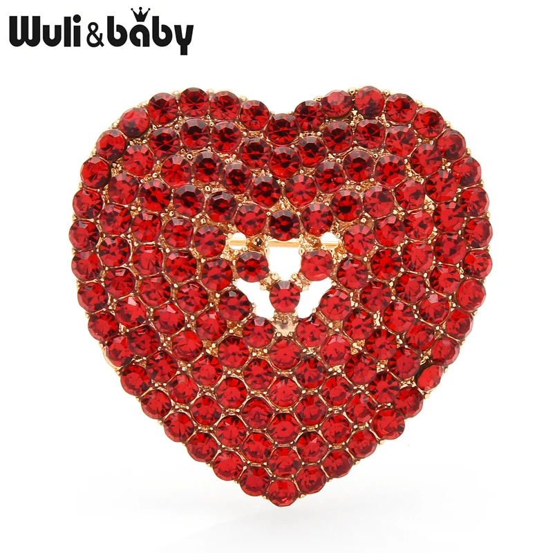 

Wuli & baby, новинка, дизайнерская искусственная женская 2 цвета Стразы, улыбка, повседневная брошь для любовечерние, булавка, подарки