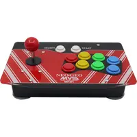 RAC-J500S 10 botones Arcade Joystick USB con cable acrílico NEO GEO MVS SNK Panel de ilustraciones para PC