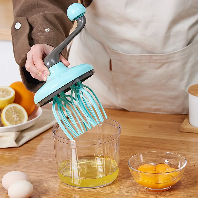 Multifunctional Cream Whisk Semi-automatic Egg Cream Butter Mixer Baking Cooking Tools Kitchen Accessories