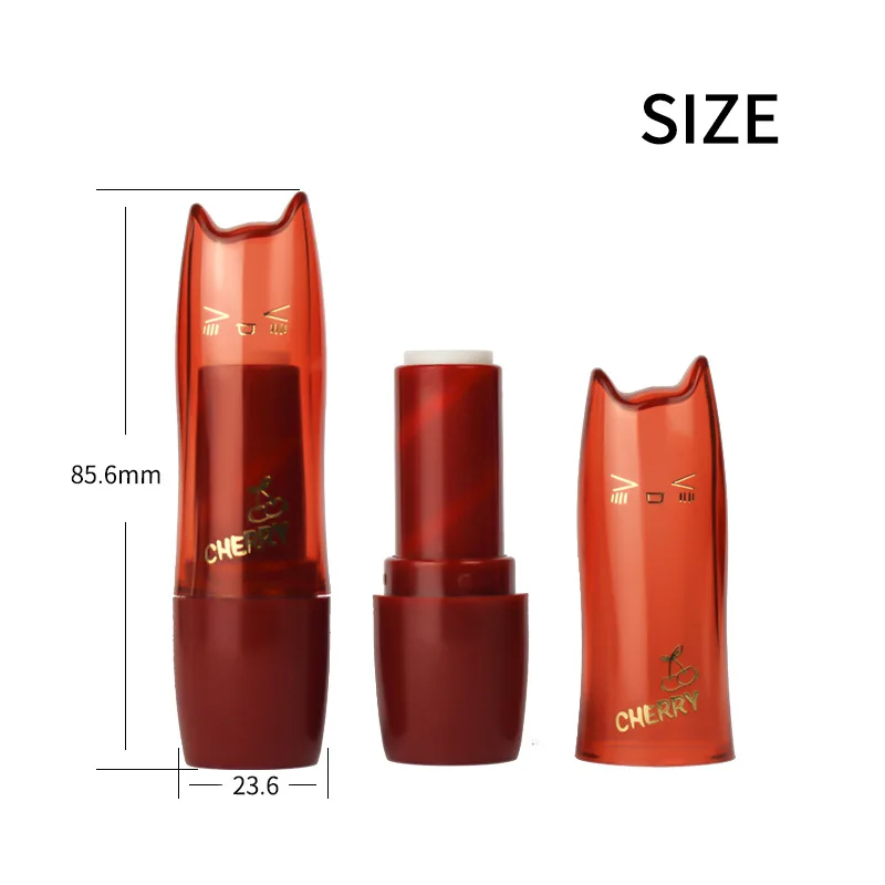 

Wholesale New 12.1MM Lipstick Bottles Cute Cat Lipblam Containers Lip Stick Lipgloss Tubes Cosmetic Lippie Tubes