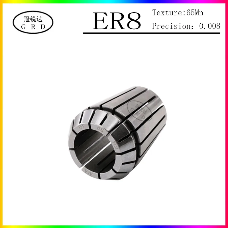 ER8 Collet Chuck ER8 Collet Set CNC lathe milling Chuck 1mm 2mm 3mm 4mm 5mm 3.175mm 6mm AA UP Engraving machine ER Spring chuck