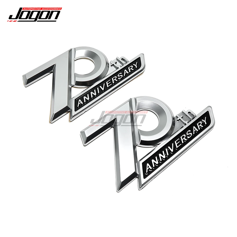 2pcs For Toyota Land Cruiser LC70 LC76 LC77 LC79 FJ70 FJ76 FJ77 FJ79 FJ80 PickUP Side Fender 3D Chrome Emblem Badge Sticker Trim