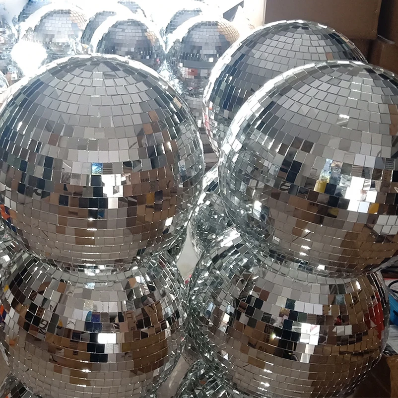 Disco Mirror ball helmet mask costume specchio per DJ nightclub festival musicale dance party mirror man show mirror