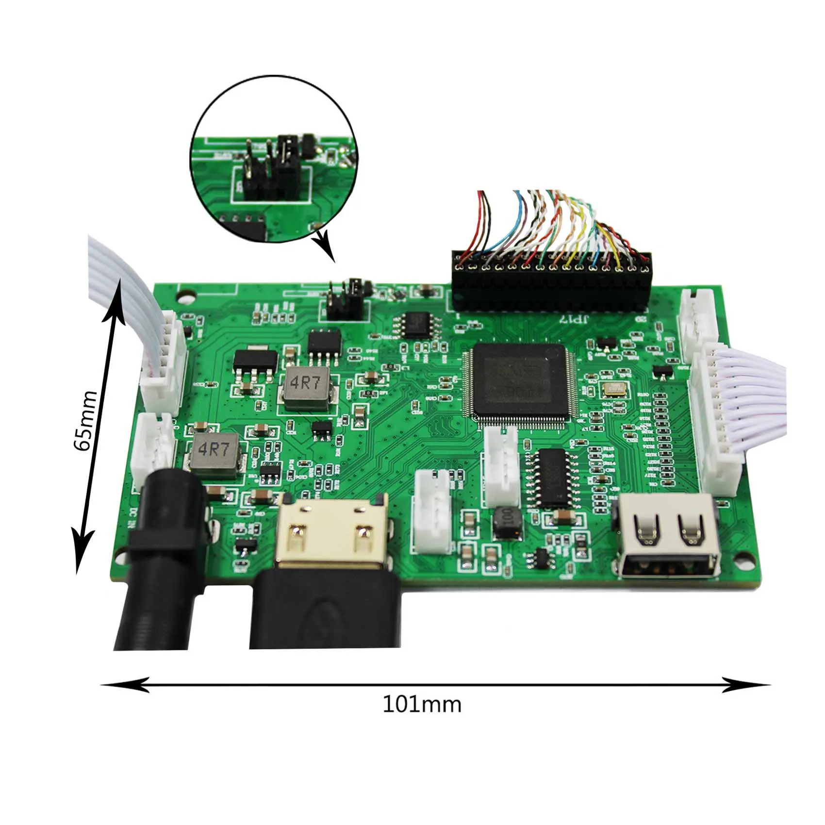 Écran LCD pour ordinateur portable 10.1 pouces, 10.1 pouces, 1920X1200, avec HD-MI.USB, réglage automatique de la luminosité