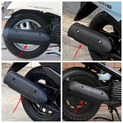 Motorcycle Exhaust pipe insulation cover Muffler Cover for Honda AF54 AF55 AF56 AF57 AF58 AF59 AF61 AF62 AF67 AF68 SCOOPY ZOOMER