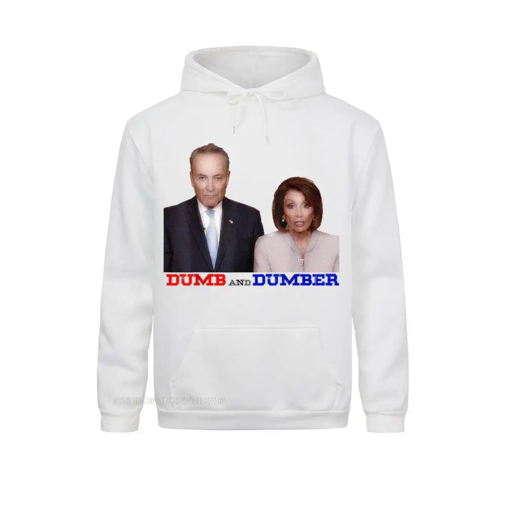 Divertente Nancy Pelosi e Chuck Schumer Funny parody demans felpa con cappuccio felpe personalizzate nuove felpe da uomo amanti Sportswears