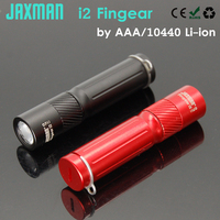 JAXMAN Fingear i2 Keychain Flashlight AAA 10440 Li ion Battery Small Light Free Shipping CREE led TIR lens