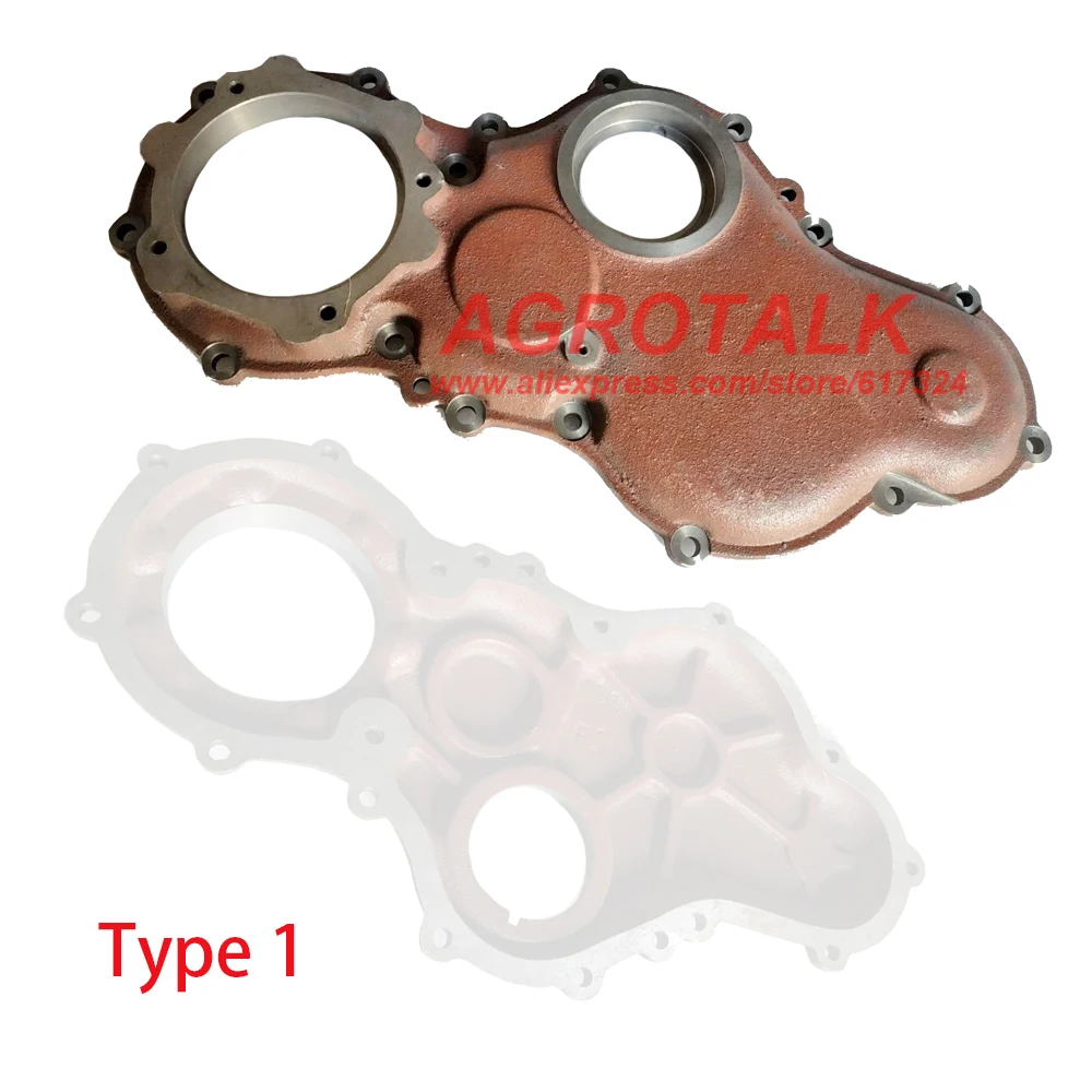 Timing gear case cover for Laidong KM385BT,  part number: KM385T-01015 / KM385-01015-2