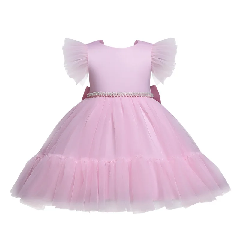 Christmas Children Elegant Dresses For Girls Spring Gauze Ball Gown Wedding Party Princess Costumes Kids 3-10 Years Old Vestidos