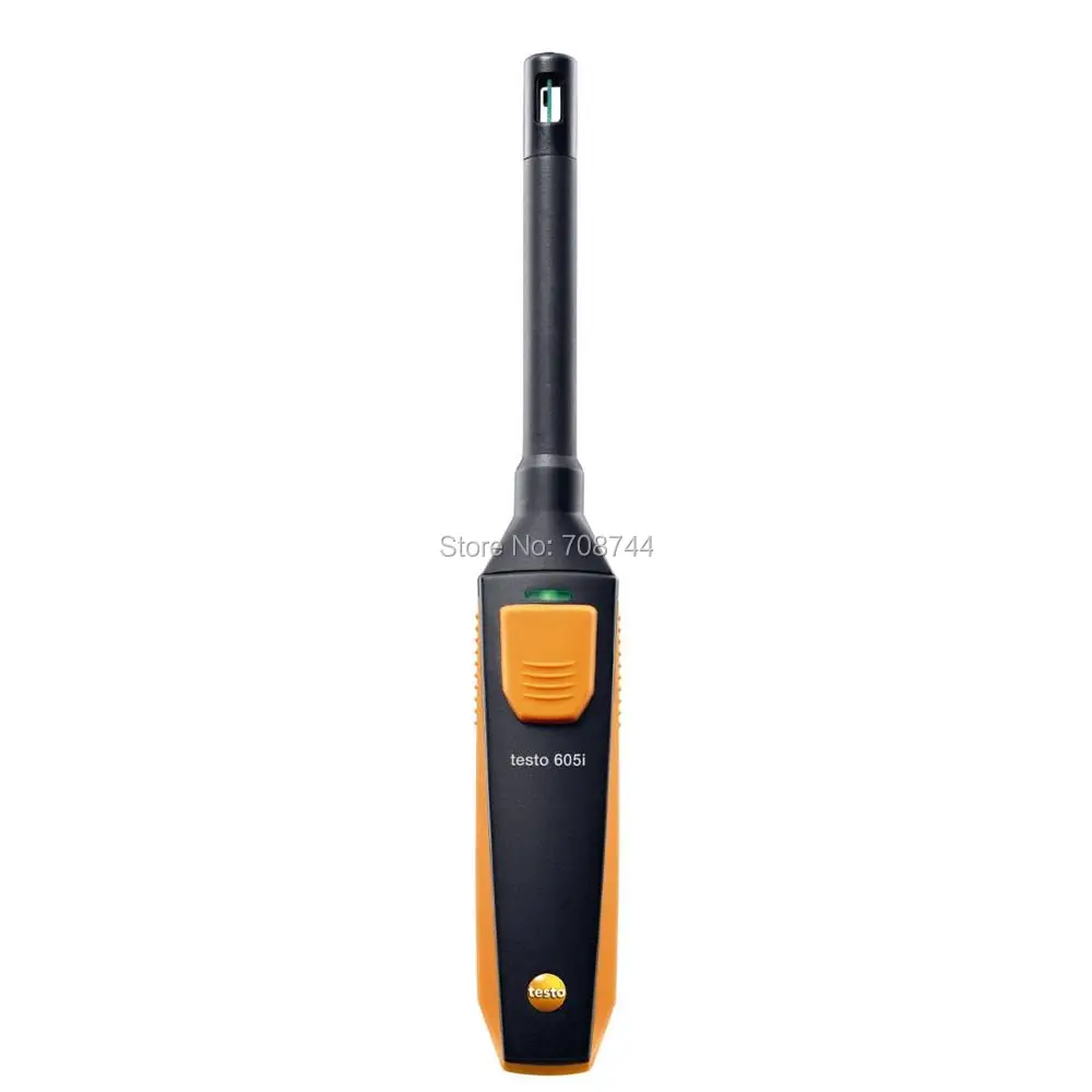 Testo 605i - مقياس درجة الحرارة والرطوبة مع تشغيل الهاتف الذكي 0560 1605