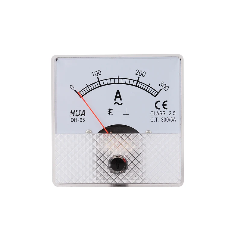 DH-65 AC التناظرية مقياس التيار الكهربائي لوحة size65 * 65 1A2A3A5A10A15A20A30A50A 30/5 50/5 100/5 الخ مصنع البيع المباشر ، كاملة specations