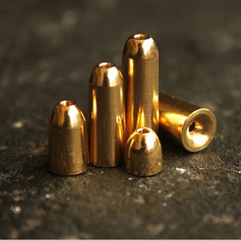 Brass Bullet Fishing Weights 3