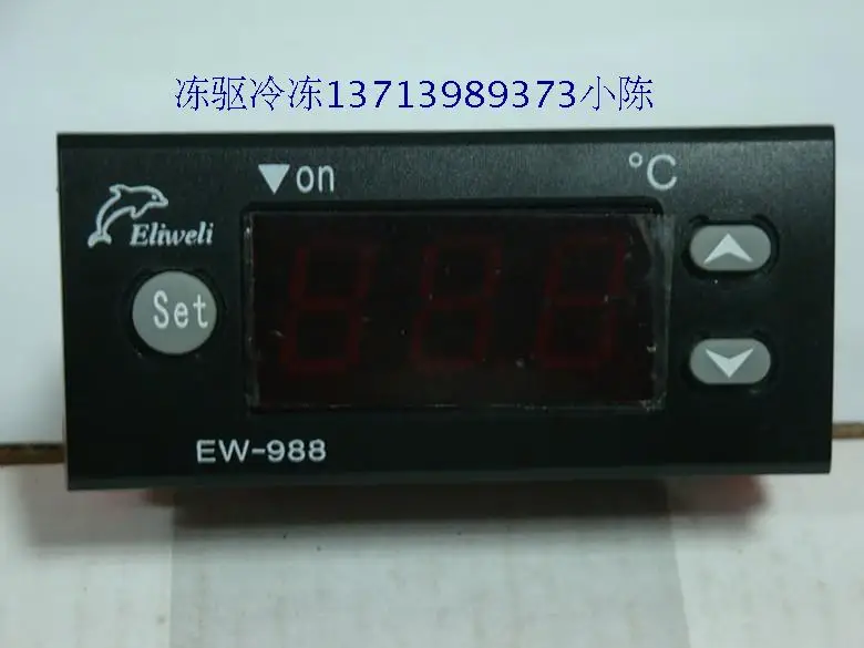 Yiniwei EW988 High-precision Thermostat Thermometer Thermostat Electronic Sub-type 250v10a Thermometer Belt