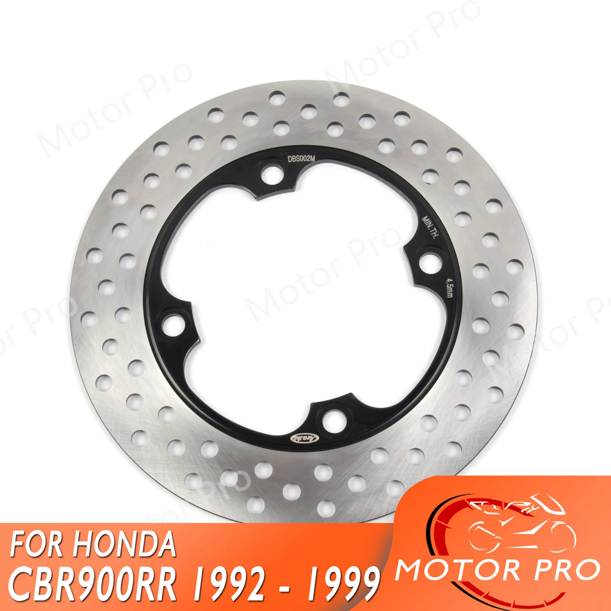 For Honda CBR900RR 1992 - 1999 Rear Brake Disc Rotor Disk Motorcycle Accessories CBR 900 RR CBR900 1993 1994 1995 1996 1997 1998