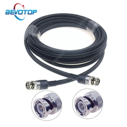 BNC LMR400 Cable BNC Male to BNC Male LMR 400 Cord 50 ohm 50-7 RF Coaxial Extension Jumper Pigtail Adapter BEVOTOP